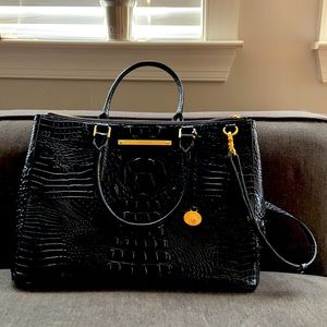 Brahmin Lincoln Satchel black
